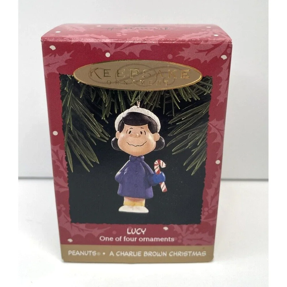 Hallmark‎ Keepsake Peanuts Lucy Christmas Ornament Charlie Brown Christmas 1995